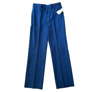 Defense Logistics Agency USMC Marine Corps Poly Wool Blue Uniform Trousers 32S